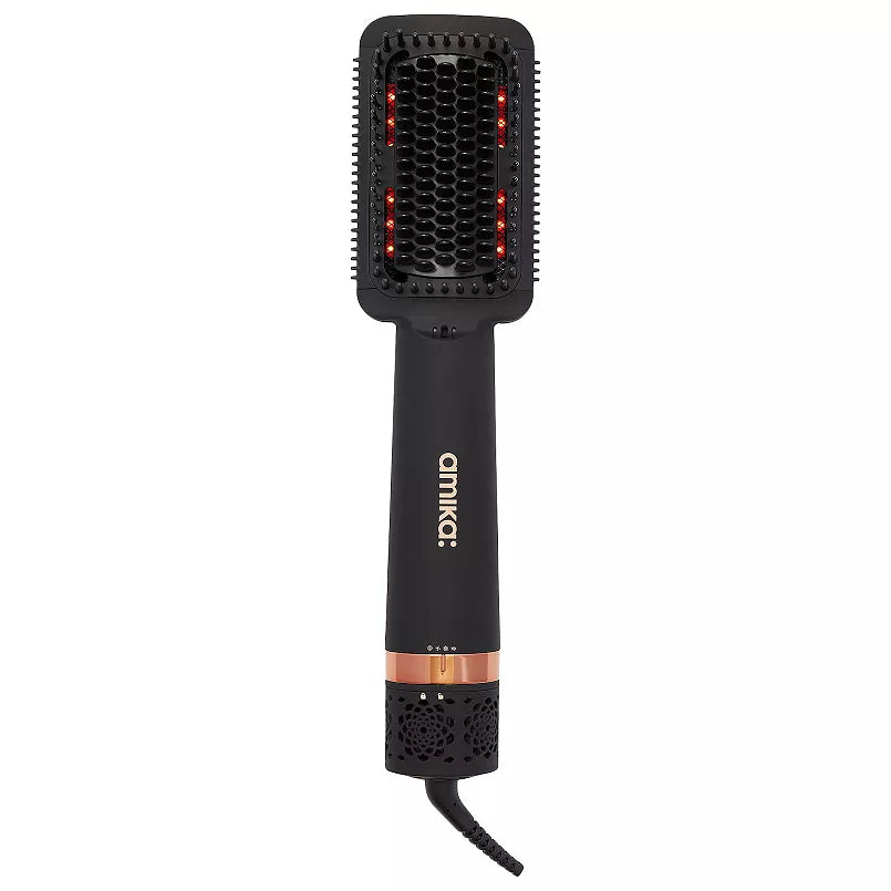 Amika Double Agent 2-in-1 Straightening Blow Dryer Brush