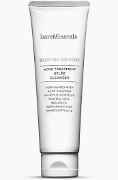 bareMinerals Blemish Remedy Acne Treatment Gelee Cleanser by bareMinerals for Unisex - 4.2 oz Cleansing